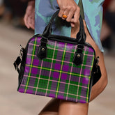 Taylor Tartan Shoulder Handbags